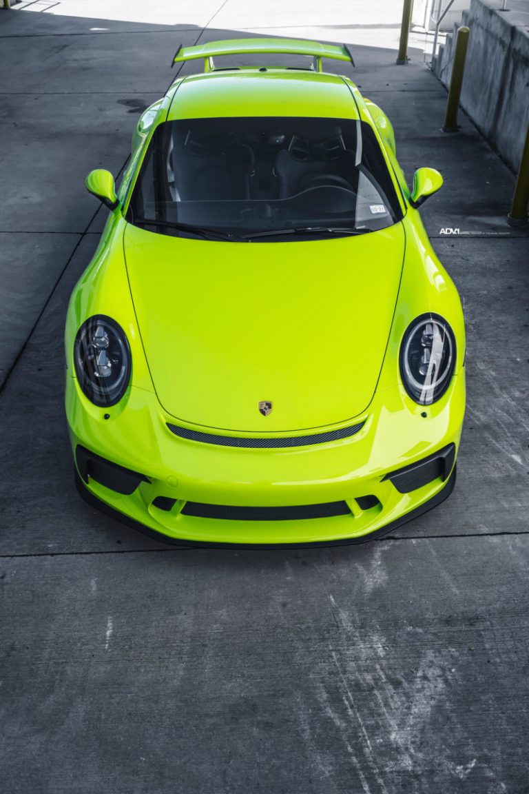 Acid Green Porsche 911 GT3 Will Burn Your Eyes And Steal Your Soul ...