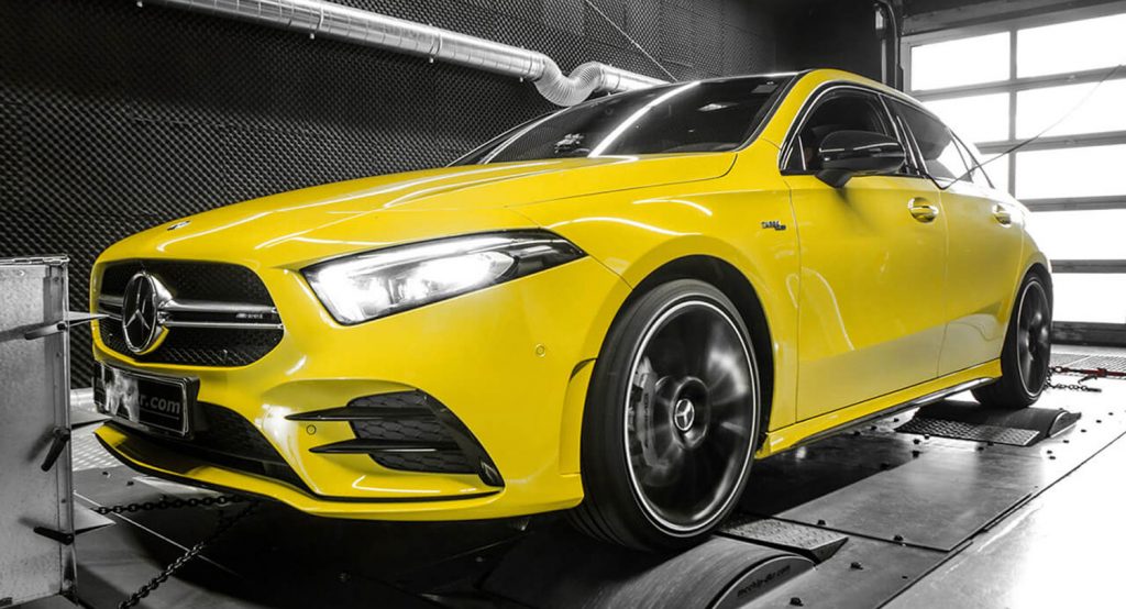  MKChip-DKR Bumps Up Mercedes-AMG A35 Slightly With Stage 1 Upgrade