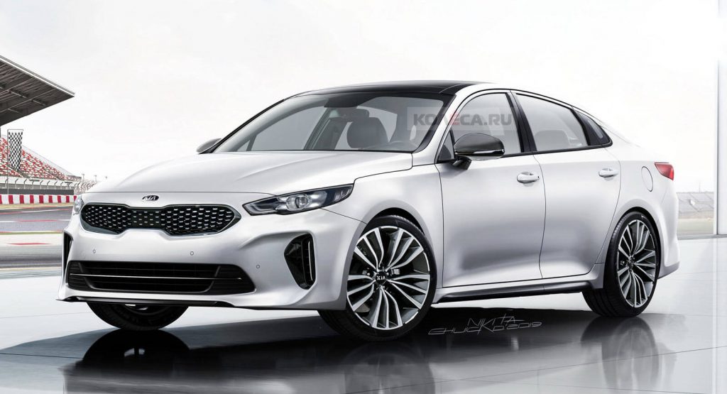 All New Kia Optima Render Reflects What Little We Know Carscoops