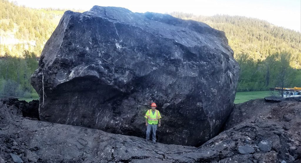  Hard Rock: Highway-Crushing, 8.5 Million-Pound Boulder To Become Colorado Landmark