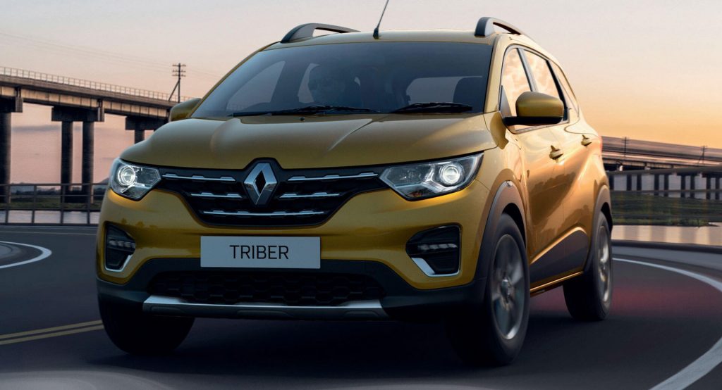  Renault Triber Sub-4-Meter SUV Unveiled With Seating For 7