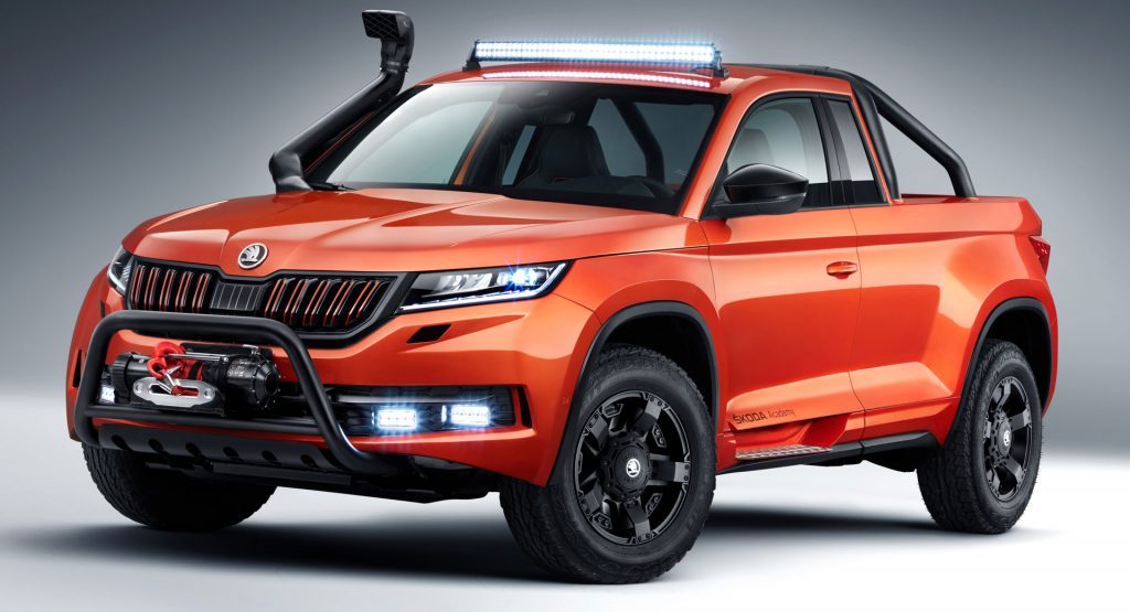  Mountiaq Concept Is Skoda’s First Take On A Pickup Truck