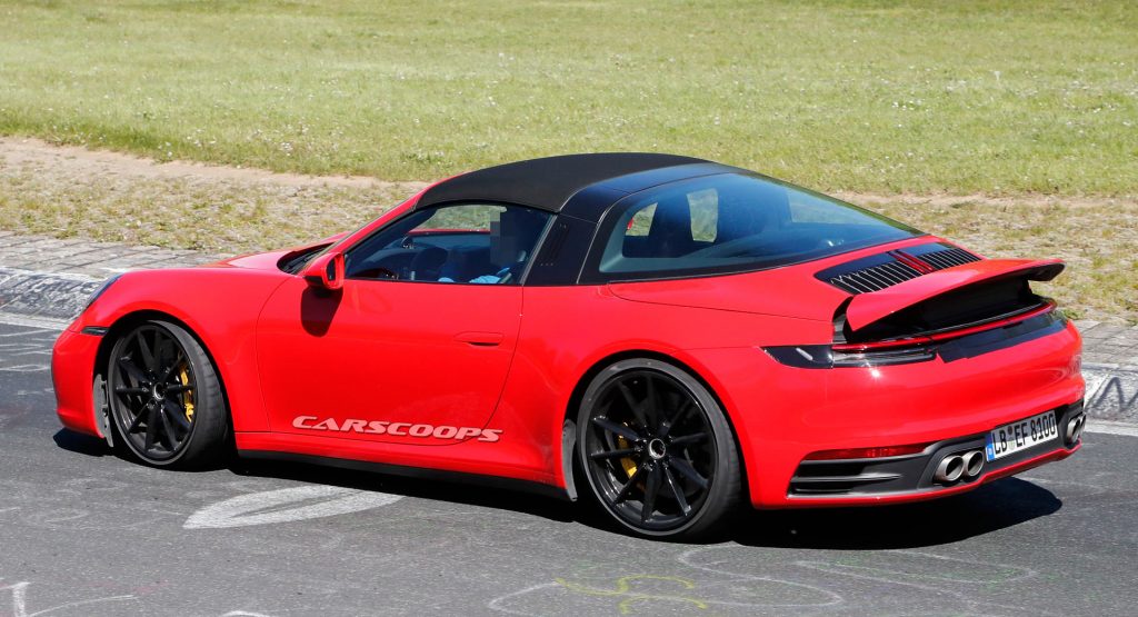  Undisguised Porsche 992 Targa Test Car Gets The Nurburgring Treatment