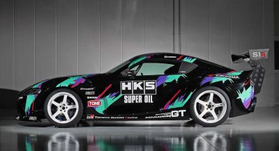 1,033-Horspower Toyota Supra Drift Car Was Built To Slay Tires