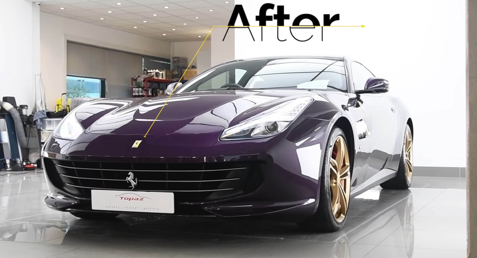 watch jay kay s ferrari gtc4lusso being painted purple carscoops watch jay kay s ferrari gtc4lusso being