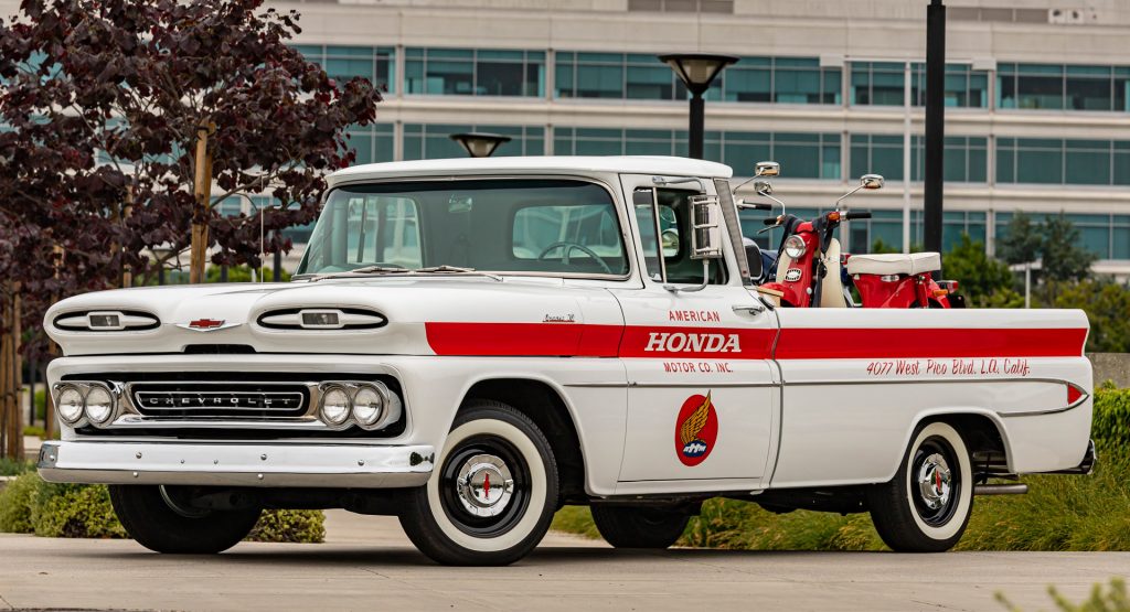  Honda Celebrates 60 Years In America By Restoring … A Chevy Pickup