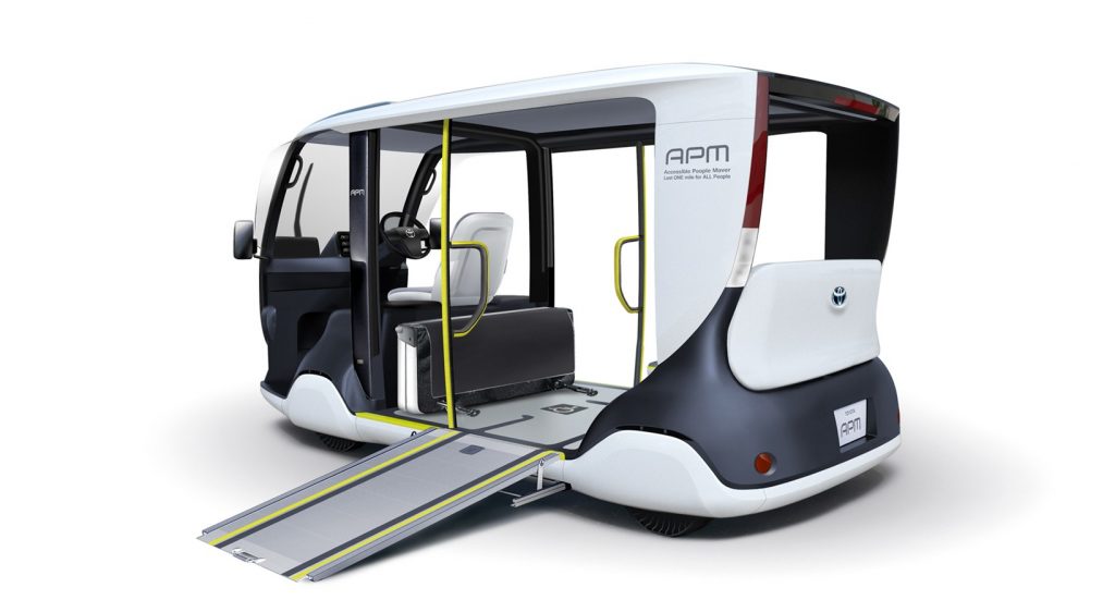 Toyota APM EV Shuttle Transformed Into A Real Life Cat Bus Carscoops