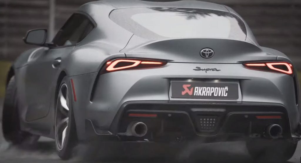  Hear Akrapovic Work Its Magic On 2020 Toyota Supra’s Soundtrack