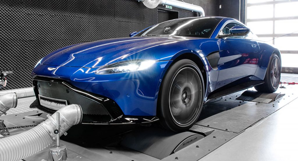  Aston Martin Vantage Gets Up To 691 HP Thanks To McChip-DKR