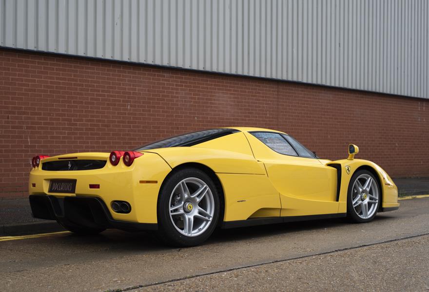 Yellow Ferrari Enzo Is Looking For A New Home In London