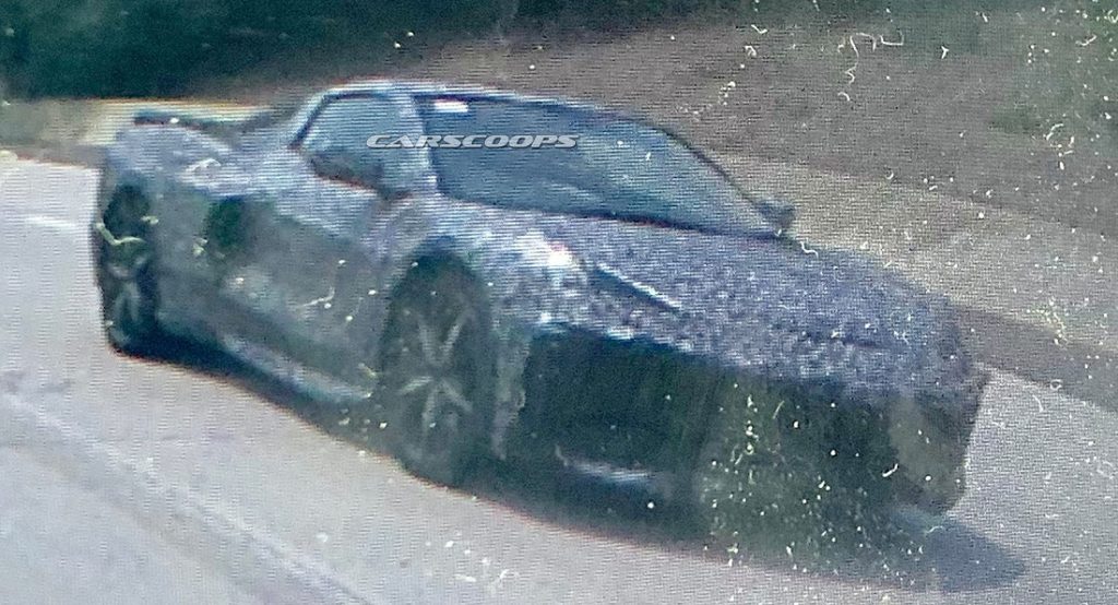  2020 Corvette C8 Spied Thanks To The Help Of A Tesla