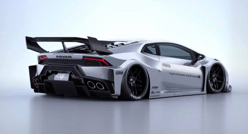  Liberty Walk’s Huracan Body Kit Is So Sharp, It Cuts Like A Knife