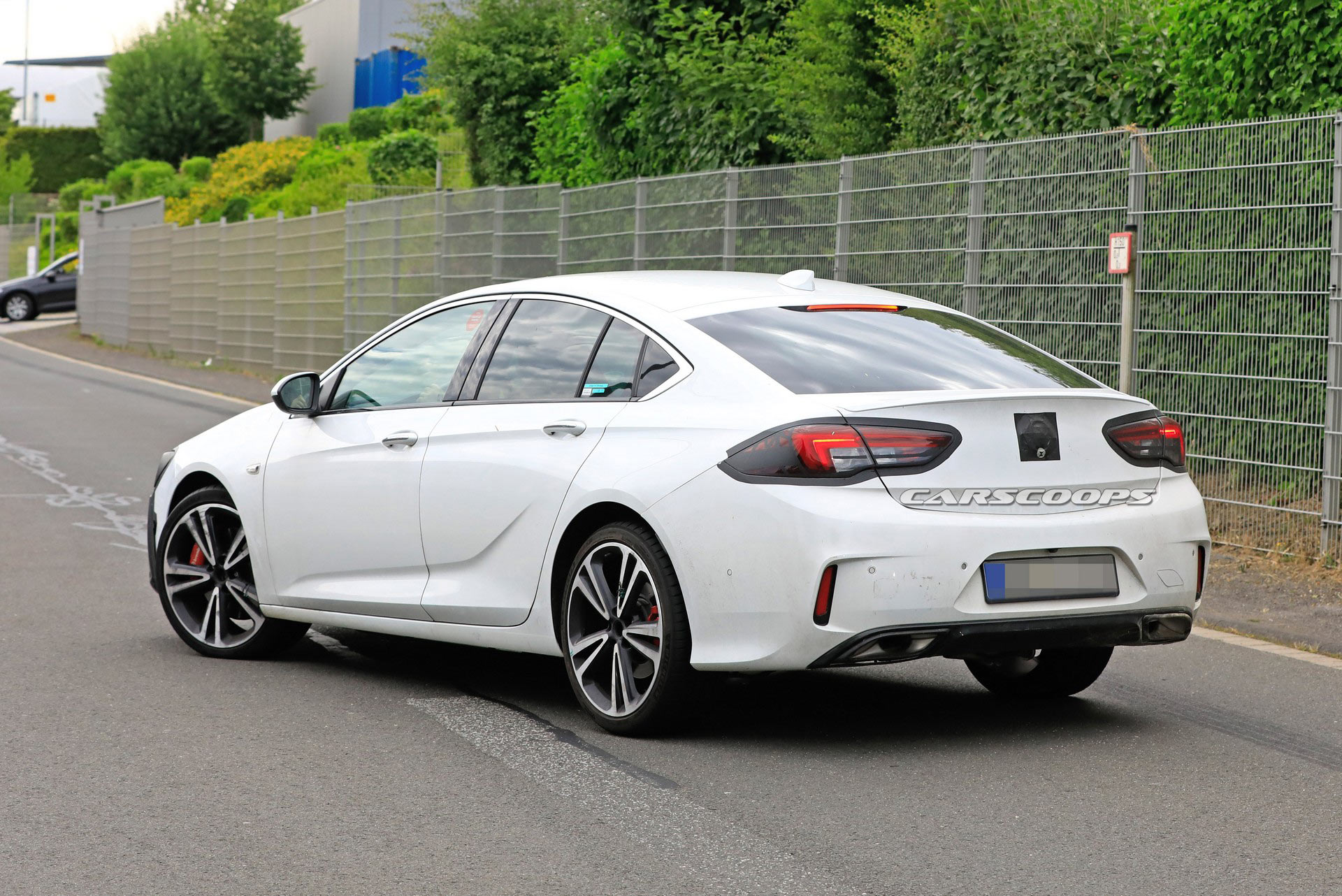 Revised Opel Insignia Shows More Of Its New Corsa Inspired Face Carscoops