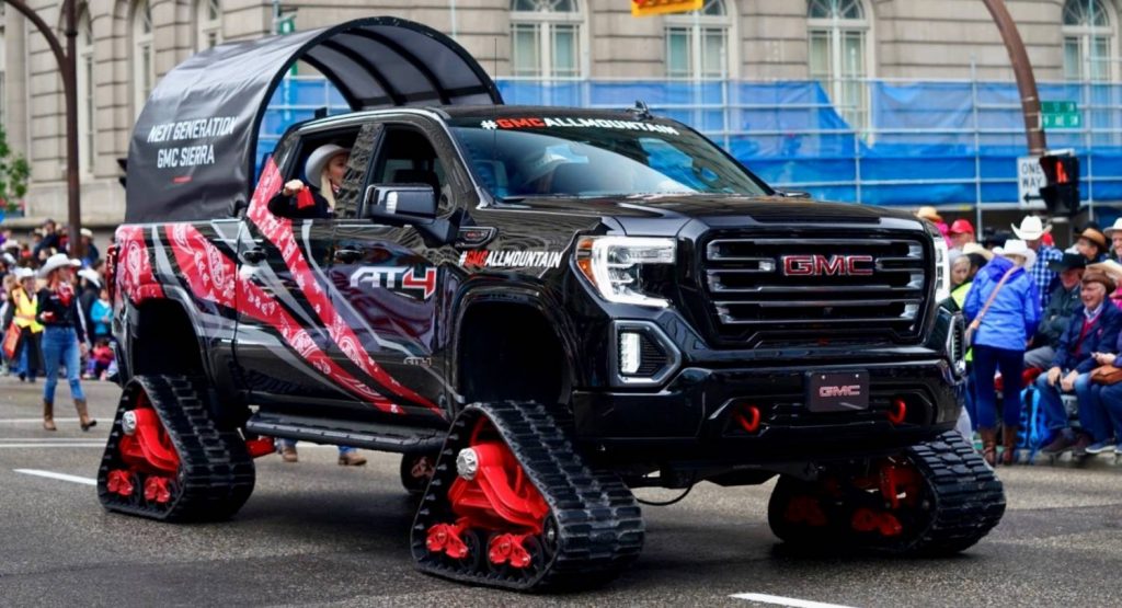  2019 GMC Sierra 1500 AT4 All Mountain Show Truck Does Not Need Roads