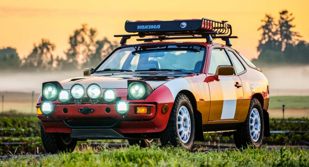  1987 Porsche 924S Baja Rally Car Is A Multi-Colored One-Off