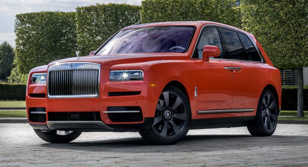  Bespoke Rolls Royce Cullinan Will Attack Your Eyeballs With Its Fux Orange Paint