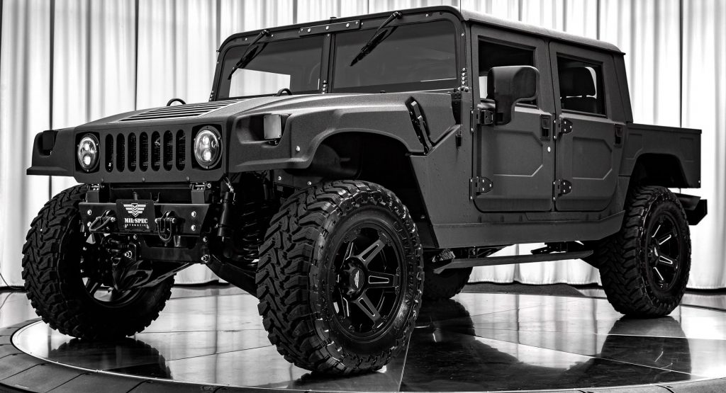 Black Ops: Mil-Spec’s Latest Custom Hummer H1 Looks Ready For Battle ...