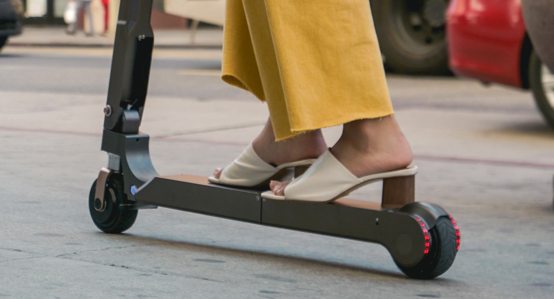 Hyundai Foldable Electric Scooter With Range | Carscoops