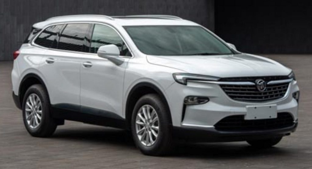  Chinese-Spec Buick Enclave Shows Up As A Shorter Five-Seater