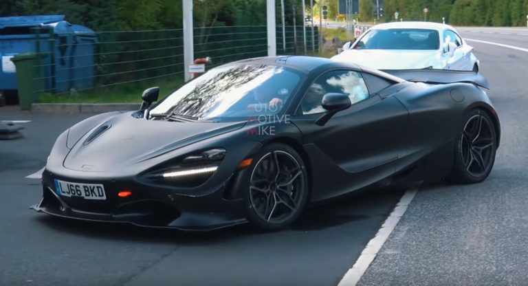 2020 McLaren 750 LT Test Mule Caught Out In The Open | Carscoops