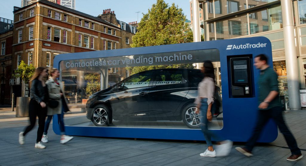  Car Vending Machine Trialed In London With Renault Zoe Inside