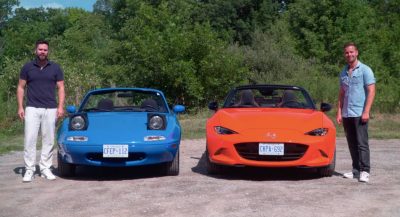 Progress report: 2021 Mazda MX-5 vs 1990 Mazda MX-5