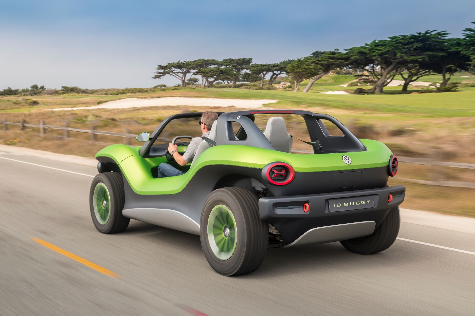 volkswagen id buggy concept will feel right at home at