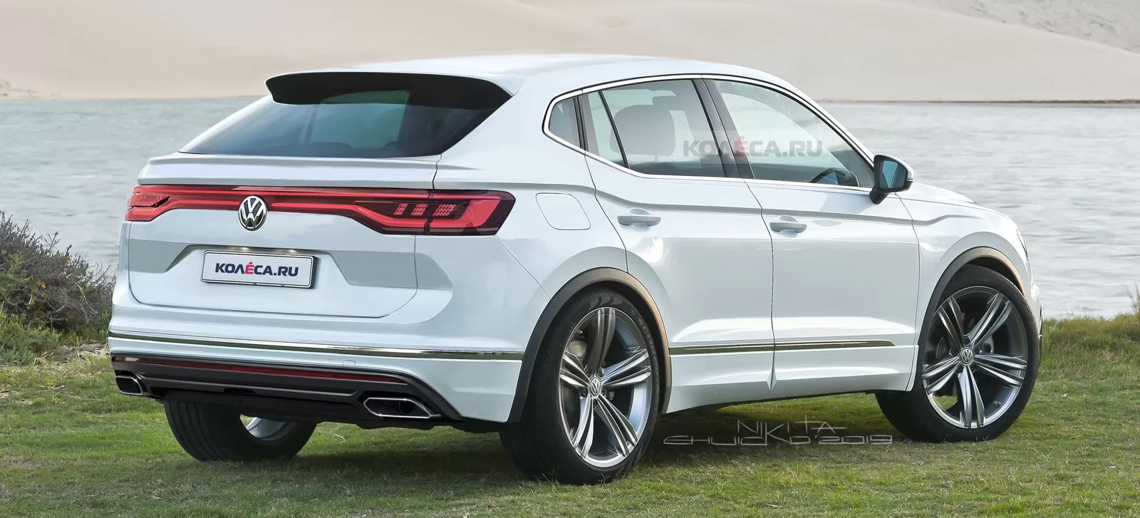 2022 VW Tiguan Imagined As A Crossover Coupe, Because Why Not?