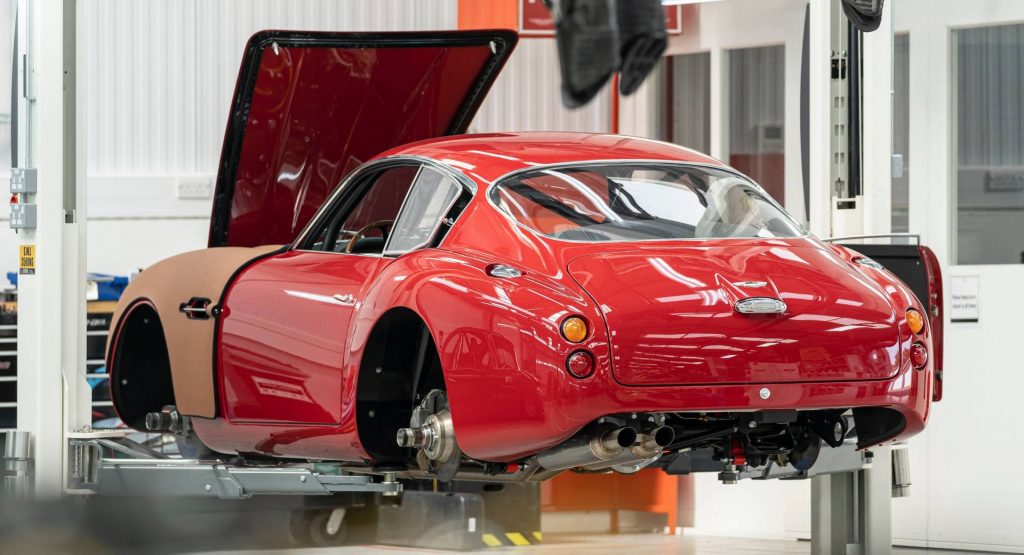  Aston Martin Ramps Up Production Of DB4 GT Zagato Continuation