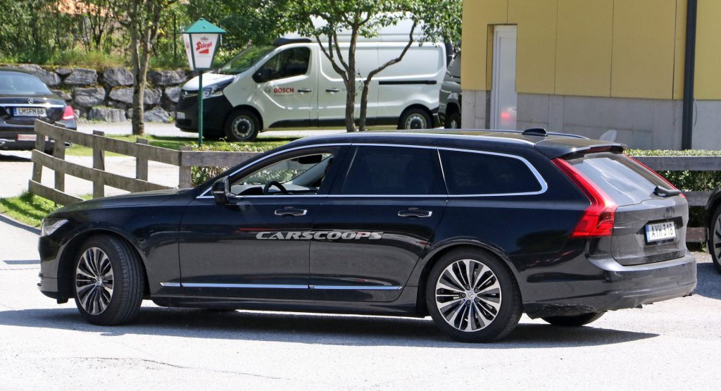  Volvo V90 Facelift: Small Cosmetic Changes And New Mild Hybrid Tech Incoming