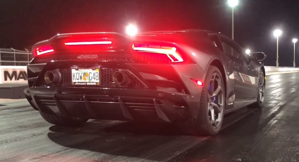 Lamborghini Huracan Evo Does The Quarter Mile Faster Than