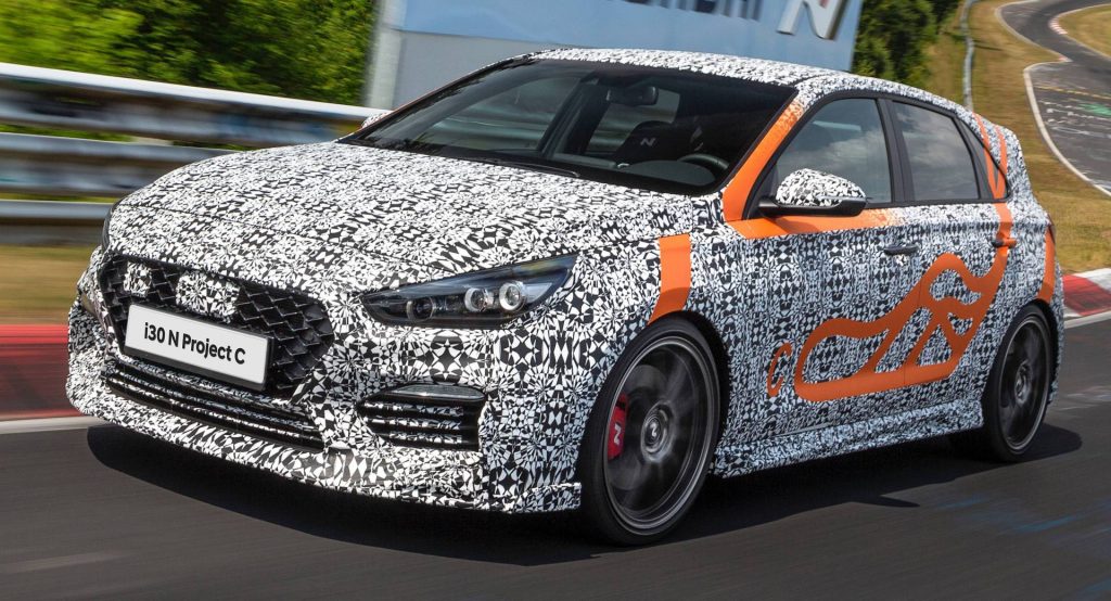  Hyundai i30 N Project C Lightweight Special Rushing To Frankfurt