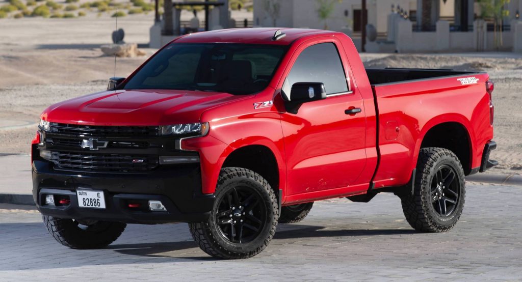 2019 Chevy Silverado RST And Trail Boss Regular Cabs Too Cool For U.S. |  Carscoops