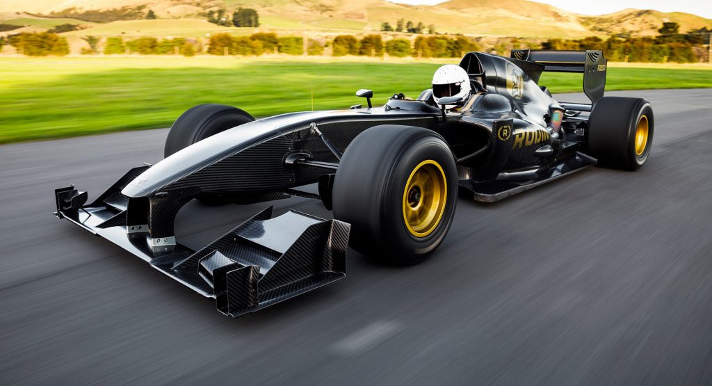  Rodin FZED Is A Kiwi Single-Seater Based On A Lotus F1-Spec Racer