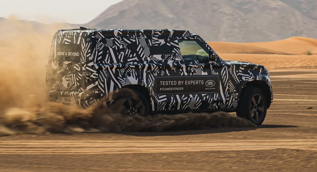  2020 Land Rover Defender To Be Available With Active Air Suspension