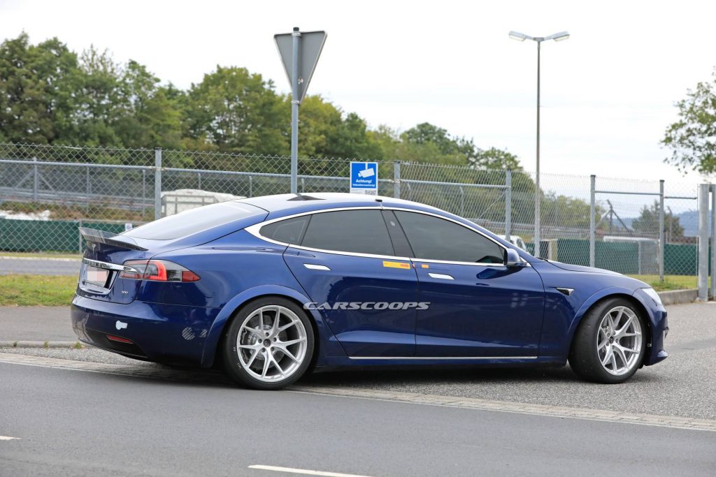 Tesla Says Model S Plaid Could Record 705 Nurburgring Lap