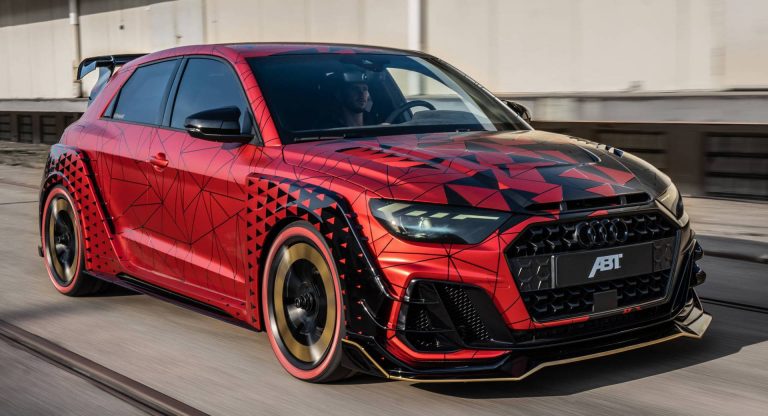 Audi A1 Sportback Unleashes Its Inner Beast With ABT’s 394 HP “1 of 1 ...