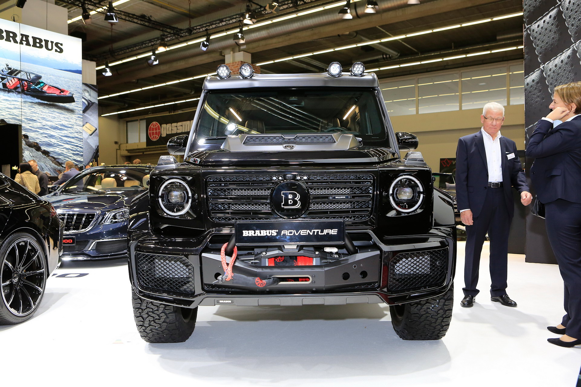 Does Mercedes New G Class Need An Off Road Pack Brabus Thinks So Carscoops