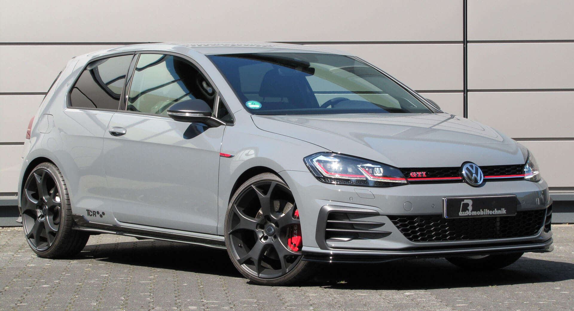 450ps Vw Golf Gti Tcr Is One Brave Fwd Mega Hatch Carscoops