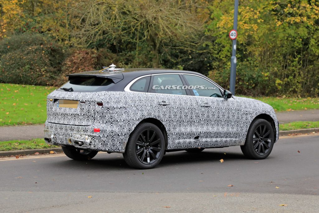 Spied: 2021 Jaguar F-Pace Facelift Brings Styling Updates And New ...