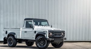 At $42k, Chelsea Truck's Custom Land Rover Defender Pickup Is A Steal ...