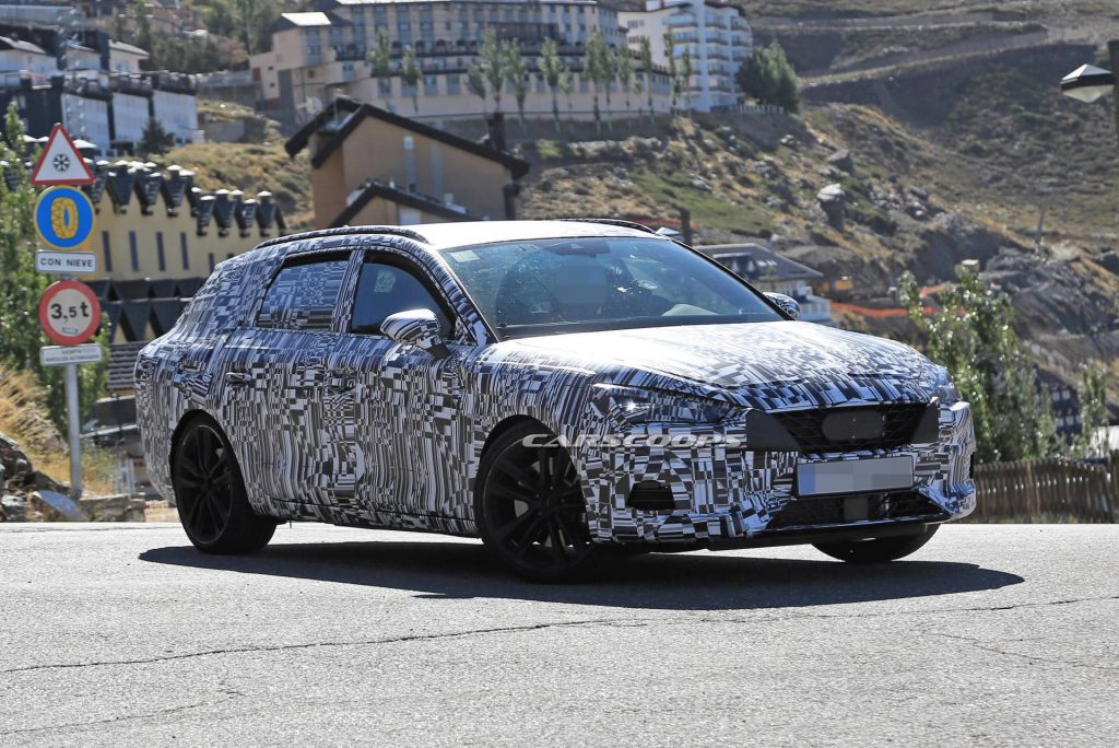 21 Cupra Leon St Makes Spy Debut As The Sensible Buyer S Audi Rs4 Carscoops