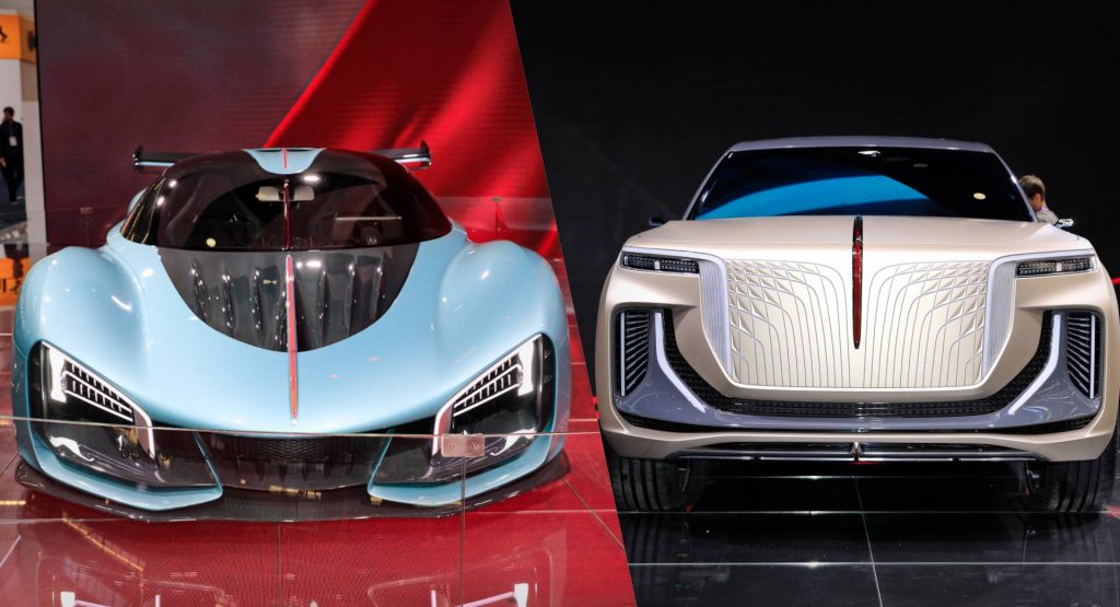  Hongqi Crashes Frankfurt Party With 1,400HP S9 Hybrid Hypercar And 373-Mile E115 Electric SUV