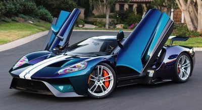 Color-Shifting Ford GT Has A Mustang SVT Cobra-Inspired Paint That ...