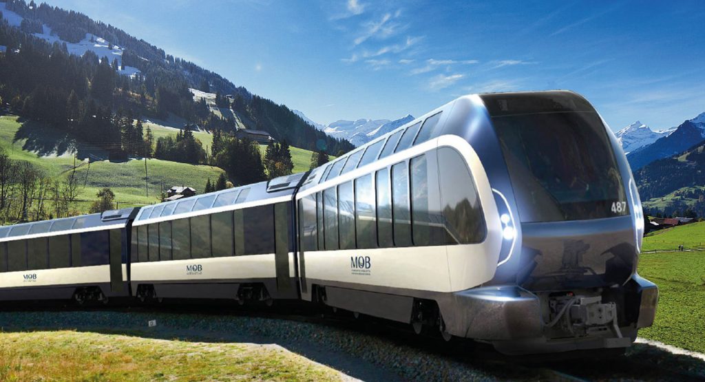  Pininfarina Takes A Break From Supercars, Designs Swiss Train