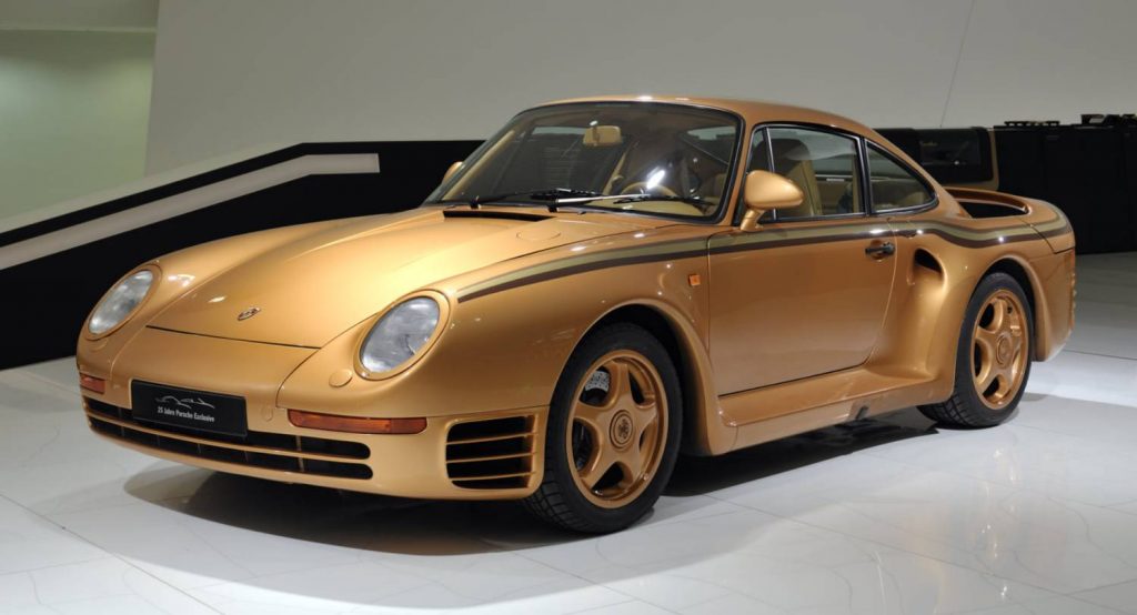  Porsche Exclusive Built Seven Unique 959s For A Sheikh, Including This Golden One