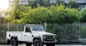 At $42k, Chelsea Truck's Custom Land Rover Defender Pickup Is A Steal ...