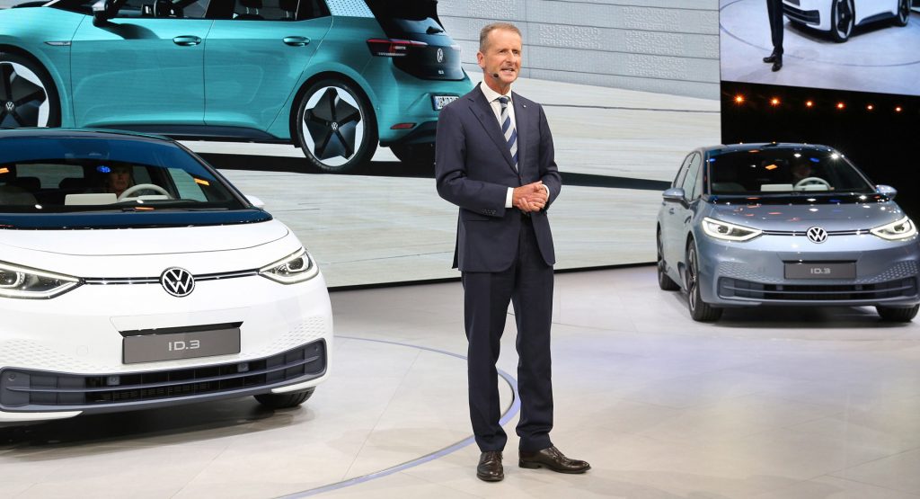  VW CEO Herbert Diess Indicted For Stock Market Manipulation