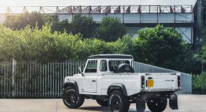 At $42k, Chelsea Truck's Custom Land Rover Defender Pickup Is A Steal ...