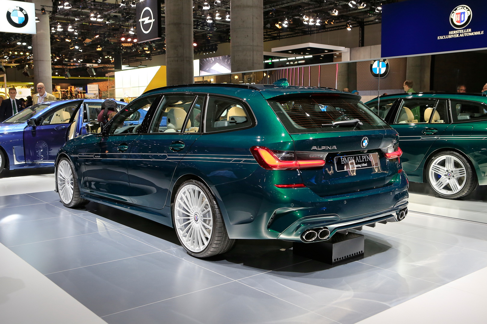 Bmw alpina d3 touring самый быстрый универсал